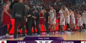 行云流水 挺进八强！黎巴嫩28记助攻轻取日本下场对阵新西兰！