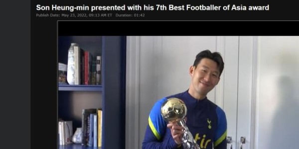 开云体育官网-媒体强势关注:孙兴慜连领亚洲金球奖+英超金靴